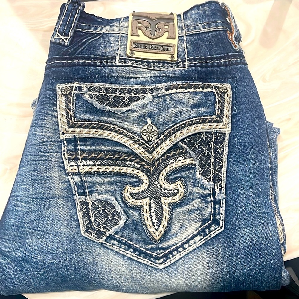 Men’s Rock Revival Louie Boot Cut